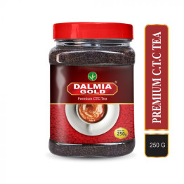 Dalmia Gold Premium Tea 250 GM With Plastic Jar 